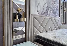 Двухкомнатная квартира 65 м2 в ЖК "Все свои" по дизайн-проекту