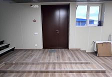 Строительство офиса 600 м2 в каркасном строении из сэндвич панелей