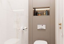 Дизайн проект 2-х комнатной квартиры по ул. Старокубанская в Краснодаре, 2022 