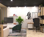 Дизайн проект интерьера квартиры в стиле ЛОФт в ЖК "Тургенев"