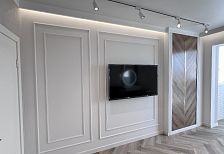 Двухкомнатная квартира 65 м2 в ЖК "Все свои" по дизайн-проекту