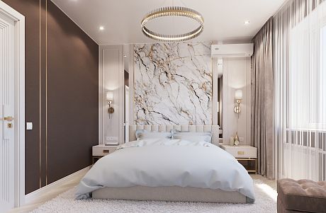 Дизайн проект 2-х комнатной квартиры по ул. Старокубанская в Краснодаре, 2022 