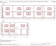 Создание пространства офиса 600 м2 в здании из сэндвич панелей. Технический проект.