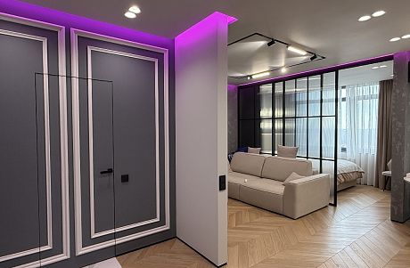 Однокомнатная квартира 50 м2 в ЖК "Тургенев"