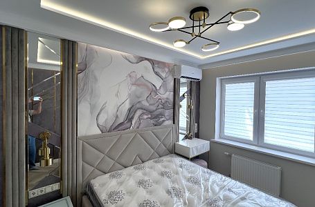 Двухкомнатная квартира 65 м2 в ЖК "Все свои" по дизайн-проекту