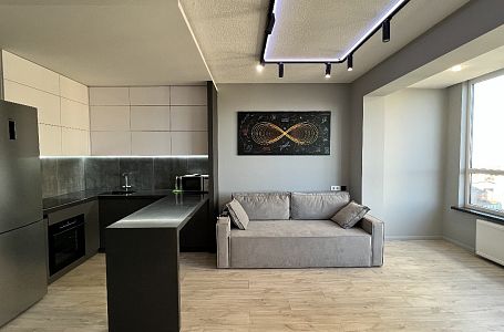 Однокомнатная квартира с элементами ЛОФТ