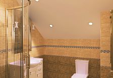 Дизайн-проект интерьера дома площадью 170 м2 в к.п. "Зеленая долина" в Краснодаре