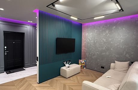 Однокомнатная квартира 50 м2 в ЖК "Тургенев"