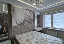 Двухкомнатная квартира 65 м2 в ЖК "Все свои" по дизайн-проекту