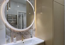 Двухкомнатная квартира 65 м2 в ЖК "Все свои" по дизайн-проекту