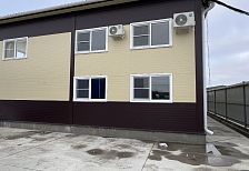 Строительство офиса 600 м2 в каркасном строении из сэндвич панелей