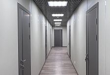 Строительство офиса 600 м2 в каркасном строении из сэндвич панелей