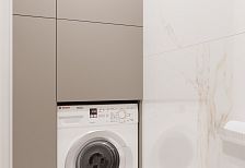 Дизайн проект 2-х комнатной квартиры по ул. Старокубанская в Краснодаре, 2022 