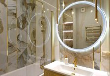 Двухкомнатная квартира 65 м2 в ЖК "Все свои" по дизайн-проекту