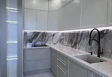 Двухкомнатная квартира 65 м2 в ЖК "Все свои" по дизайн-проекту