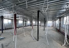 Строительство офиса 600 м2 в каркасном строении из сэндвич панелей