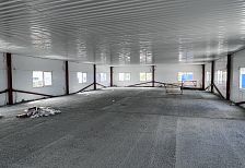 Строительство офиса 600 м2 в каркасном строении из сэндвич панелей